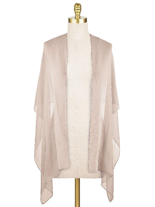 The Dessy Group Lux Chiffon Stole