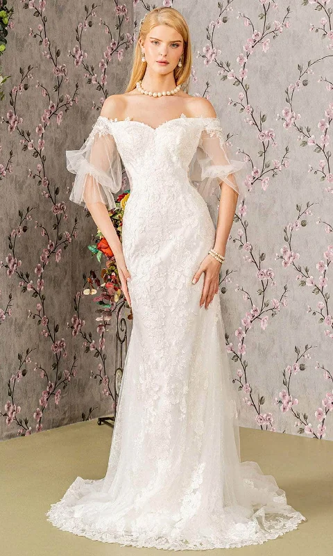 GLS by Gloria Bridal GL3479 - Floral Embroidered Bridal Gown