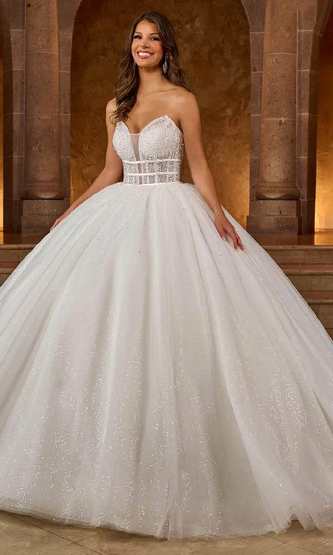 Rachel Allan RB6141 - Sequin Strapless Ballgown