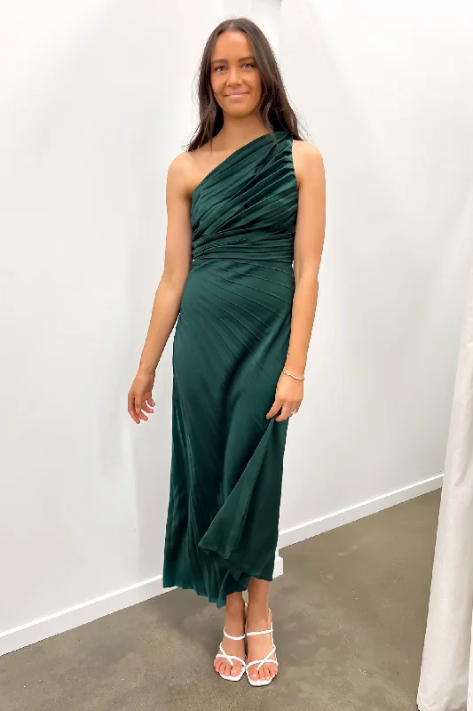 Caralee Midi Dress Emerald