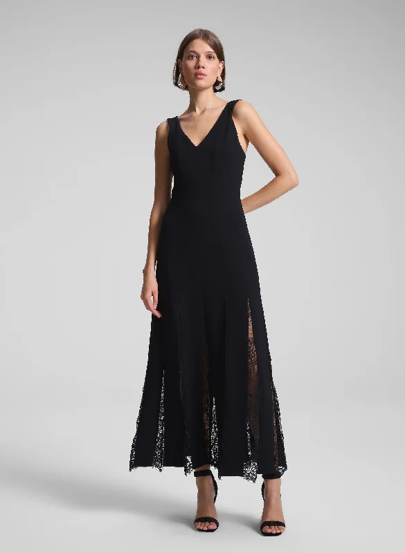 Emmie Lace Midi Dress