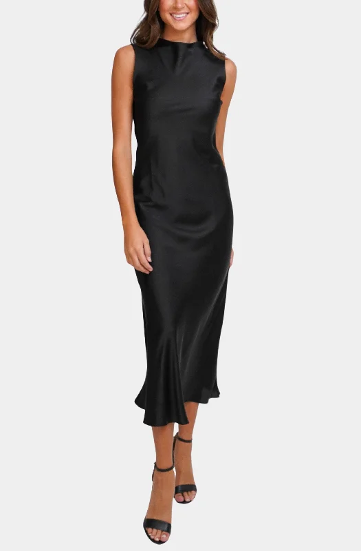 Mary Silk Midi Dress