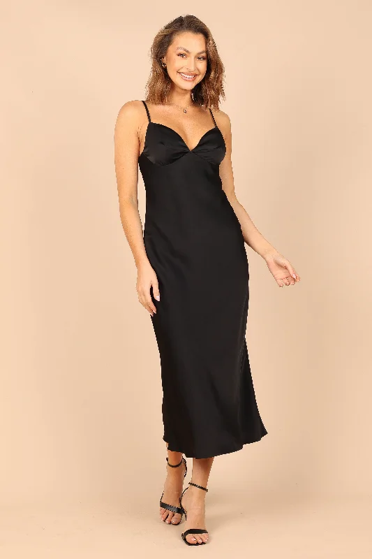 Yorelle Midi Dress - Black